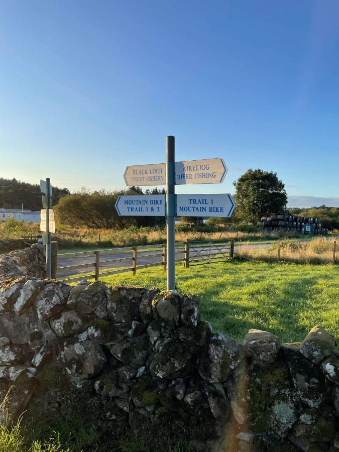 Caravan Rabbit House No 81 At Three Lochs Holiday Park Newton Stewart Exteriér fotografie