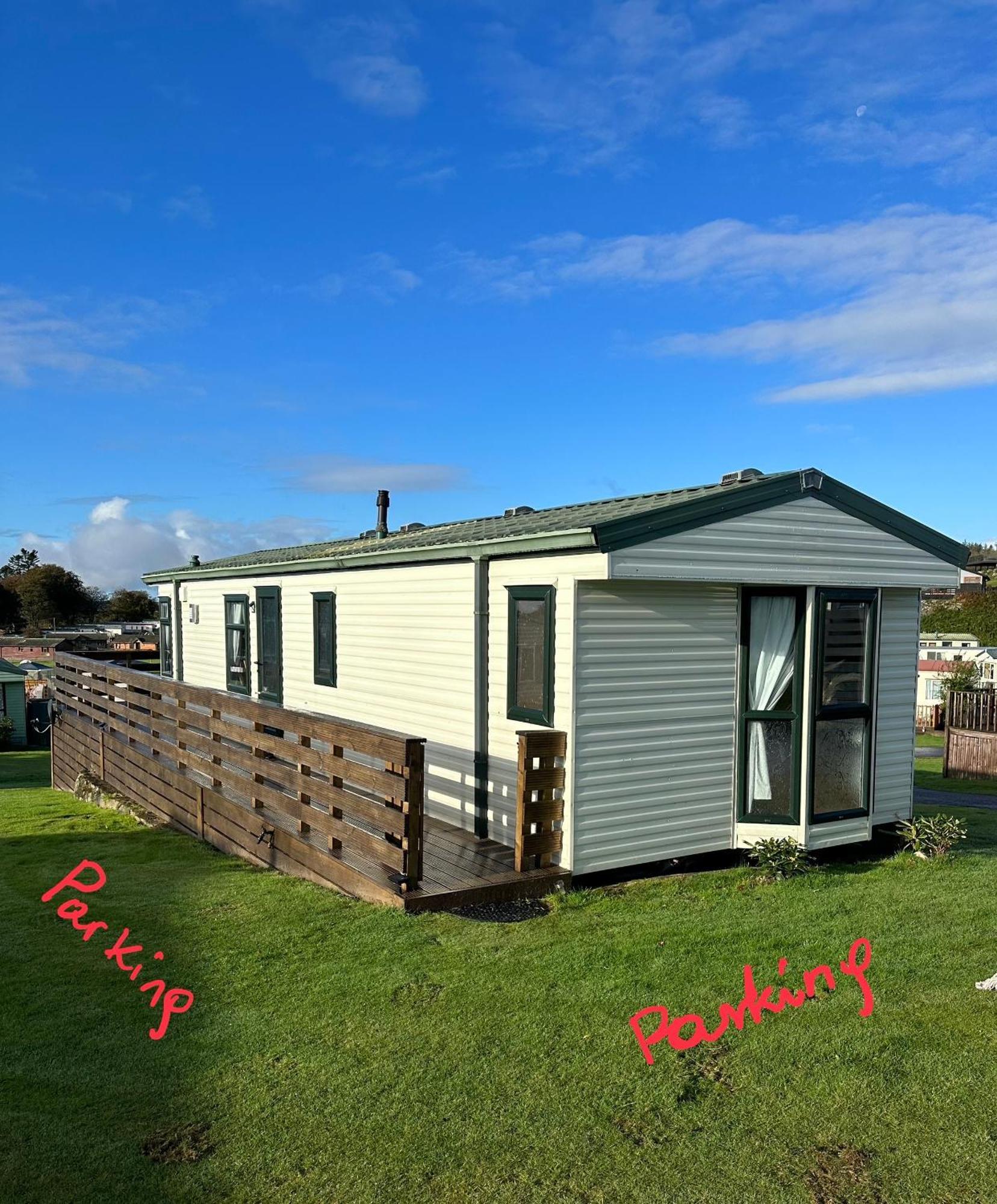 Caravan Rabbit House No 81 At Three Lochs Holiday Park Newton Stewart Exteriér fotografie